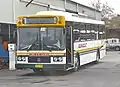 MAN SL&nbsp;202 mit australischem Volgren-Aufbau für Linksverkehr (mit&nbsp;Mercedes-Stern)