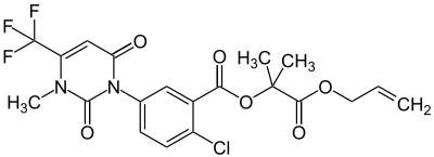 Strukturformel Butafenacil