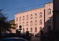 Das Gerichtsgebäude Rückansicht