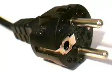 Stecker-Typ E+F (CEE 7/7)