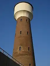 Der 1904 erbaute Wasserturm der CFK