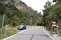 Die CG 6 an der Grenze zu Spanien