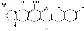 Strukturformel von Cabotegravir
