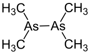 Struktur von Kakodyl