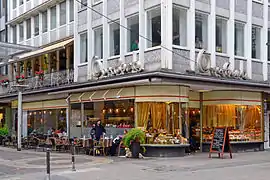 Ehemaliges Café Overbeck, Haus 1956 errichtet