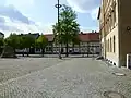 Denkmalgeschützte Fachwerkbauten am Markt