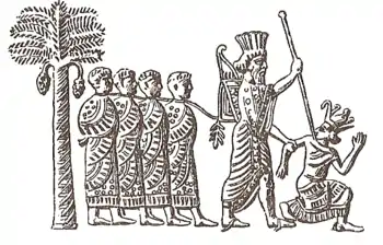 Kambyses II. nimmt Psammetich III. gefangen