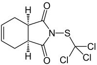 Strukturformel von Captan