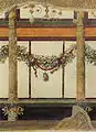 Wandmalerei im sogenannten Haus der Livia