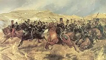 Charge of the Light Brigade, Gemälde von Richard Caton Woodville junior