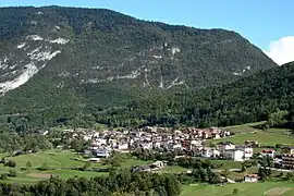 Panorama von Cavedago
