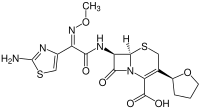Strukturformel von Cefovecin
