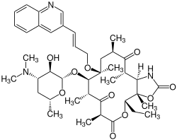 Struktur von Cethromycin