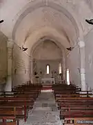 Kirchenschiff der Kapelle