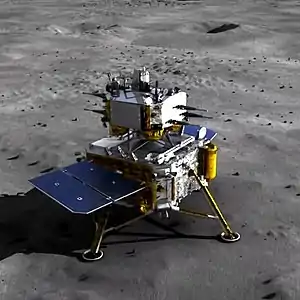 Lander und Aufstiegsstufe von Chang’e 5 und 6