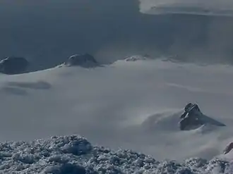 Blick vom Mount Friesland auf das Charrúa&nbsp;Gap