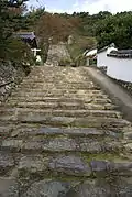 Treppe zum Tempel
