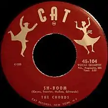 Vinyl-Single – The Chords – Sh-Boom (aufgenommen am 15. März 1954)