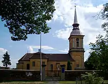 Ansicht der Kirche von Norden