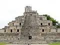 „Palastpyramide“ von Edzná (um 800 n.&nbsp;Chr.)