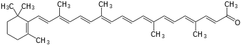 Struktur vom Citranaxanthin