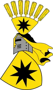 Ursprüngliches Stammwappen der Grafen von Waldeck (Vollwappen)