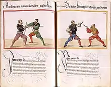 Paulus Hector Mair 16.  Deutsche Fechtschule.