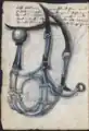 Pferdemaulkorb mit Karabinerhaken