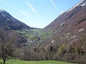 Der Col d’Ornon im Frühling, von Norden aus gesehen