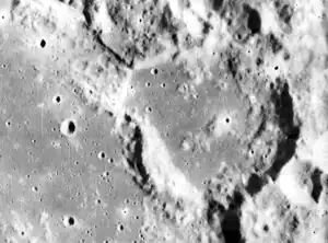 Condon, links unten das Sinus Successus