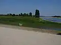 Mündung der Romme in die Loire