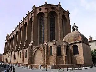 Franziskaner-/Jakobiner-Kirche in Toulouse, 13./14.&nbsp;Jh.