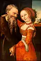 Lucas Cranach der Ältere: Das ungleiche Paar, um 1530