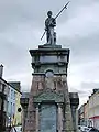 Statue eines Pikeman zum Gedenken an die Rebellion von 1798