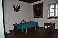 Verhandlungszimmer des russischen militärischen Untersuchungsausschusses im X. Pavillon