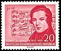 Briefmarke der Deutschen Post der DDR (1956) zum 100.&nbsp;Todestag