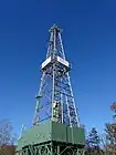 Wintershall-Bohrturm ("Turm 70") auf dem Freigelände