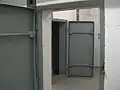 Zugang in den ca. 200&nbsp;m langen Bunkerstollen