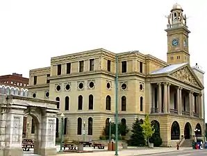 Stark County Courthouse, gelistet im NRHP mit der Nr. 75001534