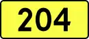 Droga wojewódzka 204