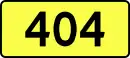 Droga wojewódzka 404