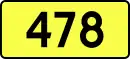 Droga wojewódzka 478