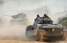 Schützenpanzer Dardo, mit dem das 11.&nbsp;Bersaglieri-Regiment ausgerüstet ist