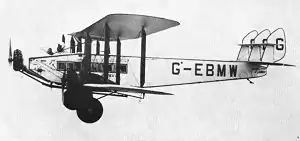 De Havilland Hercules der Imperial Airways