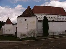 Die Kirche von Dârjiu (Székelyderzs)