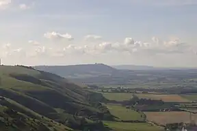 Sicht auf die South Downs von Devil’s Dyke
