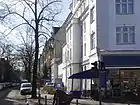 Dickhardtstraße in Höhe der Rheinstraße
