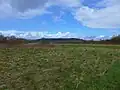 Diefflen, Hochflächenzone mit Blick zum Litermont, ehemaliges Kiesabbaugebiet, Gemarkung „Rosselstein“, Flur 4