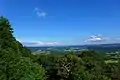 Blick auf das obere Nalbacher Tal mit Körprich und Bilsdorf
