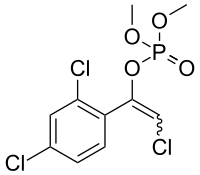 Strukturformel von Dimethylvinphos